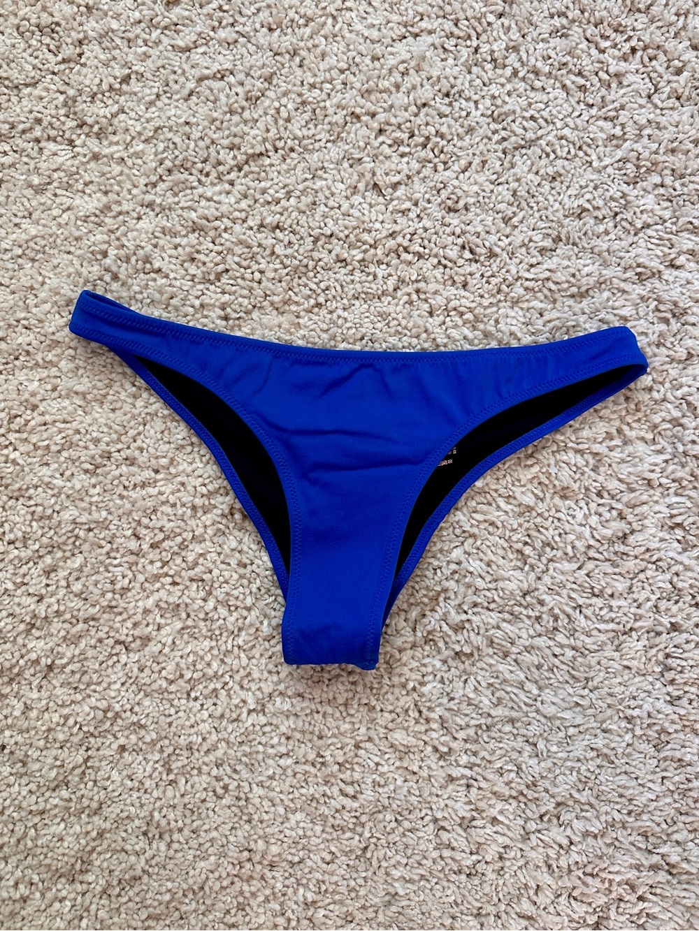 VICTORIA’S SECRET S Ruched Cheeky Blue Bikini Bottom